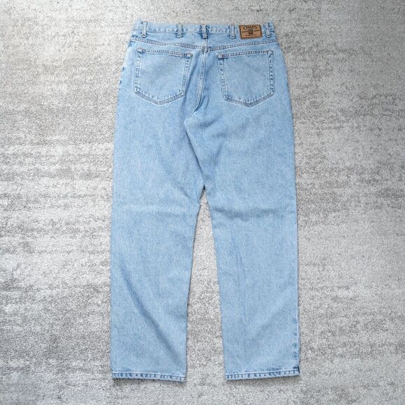 Vintage 2000s Chaps Ralph‎ Lauren Denim Blue Jeans Stone Wash Size 36x32 Casual - Picture 6 of 6